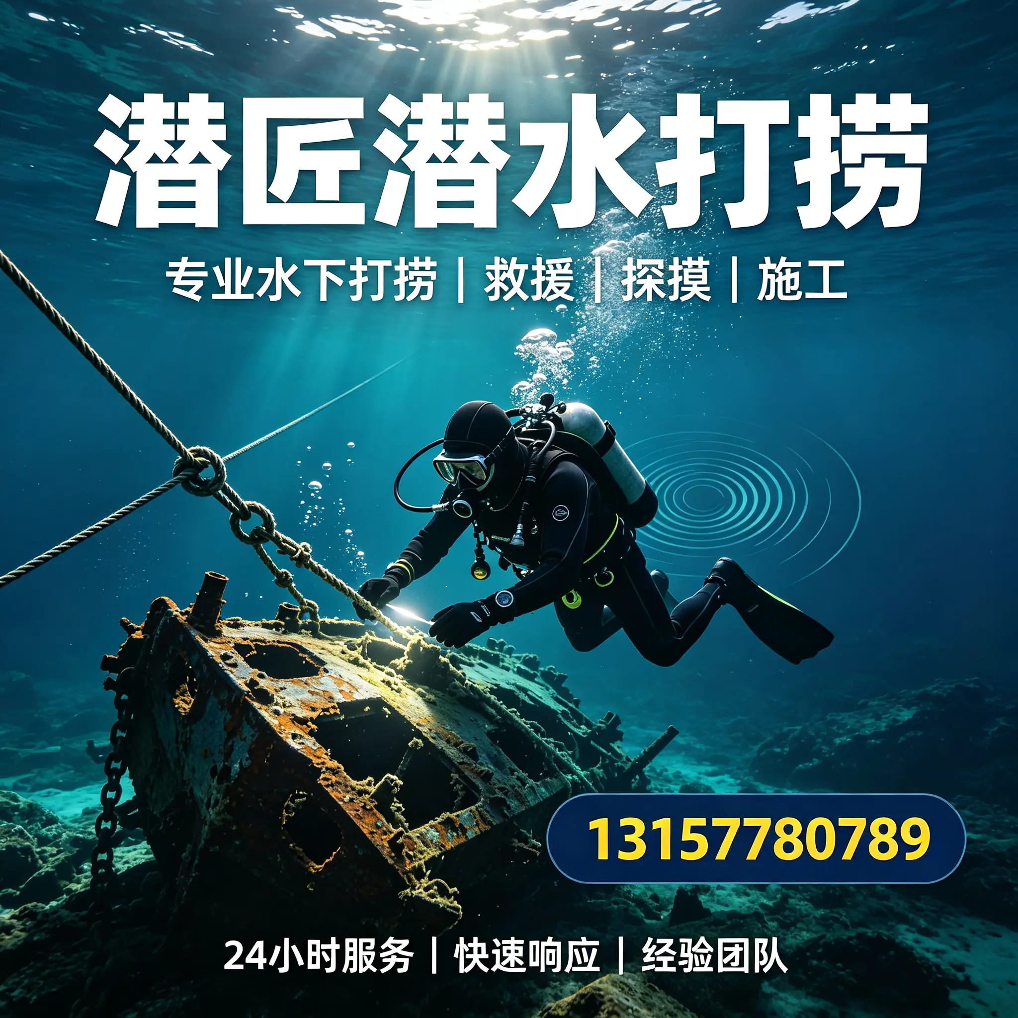 哈密水下打捞作业服务产品